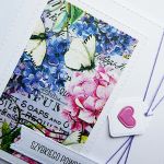 Kartka z życzeniami zdrowia kwiaty motyle - Kartka szybkiego powrotu do zdrowia