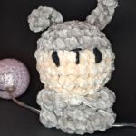 Króliczek walentynka amigurumi - Szydełko