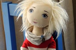 Lalka tekstylna-roztrzepana Pola