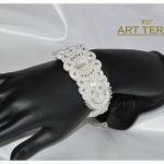 komplet ślubny z kryształami swarovski - 