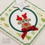 Uroczy renifer z ruchomymi oczkami KBN18020 - rudi