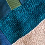 Granatowa duża torba do pracy na laptopa - 