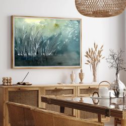 Oryginalna akwarela. Szuwary  A4