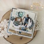 Męska kartka dla piłkarza 18 urodziny GOTOWA - 