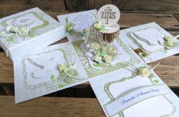 Pamiątka Komunii exploding box