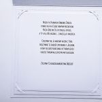 Elegancka kartka komunijna personalizowana  - Personalizowana kartka komunijna z życzeniami