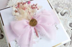 Pamiątka komunijna w drewnianym pudełku 611