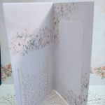 Ślubna w bieli - Środek kartki