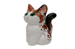 Figurka Kot Calico Trójkolorowy Miniaturka