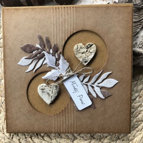 014,kartka na ślub z brzozowymi serduszkami