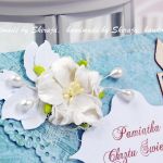 Kopertówka na  Chrzest św. -ogród w bieli - 