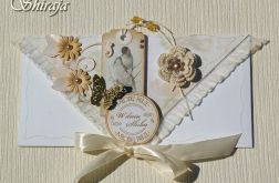 Kopertówka z okazji ślubu ' z tagiem'