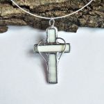 Wisior Krzyż Tiffany - krzyż