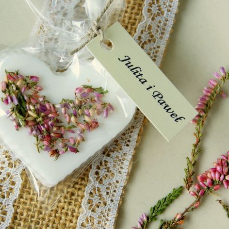 Mydło wrzos upominki mydełka wrzosowe