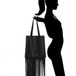 TORBA Z DŁUGIMI FRĘDZLAMI skóra naturalna - 