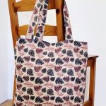 Torba na zakupy: jesienne szyszki - 