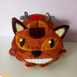 Cat Bus maskotka handmade studio Ghibli