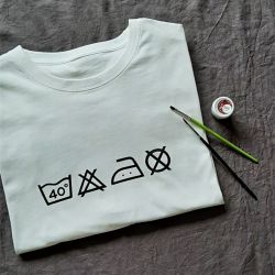 Koszulka ręcznie malowana unisex metka