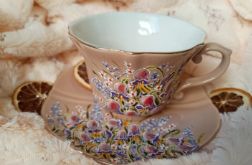 Polne dzwonki ręcznie malowany komplet