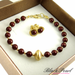 Maroon in Gold - bransoletka - null