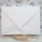 Pamiątka chrztu "Aniołek" - Przestrzenna ozdobna koperta