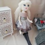 Maileg doll, dla dziewczynki, bawełniana lala - Lalka w sukience