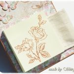 Notes na lodówkę -' różany ogród' - 