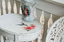 Stolik prowansalski, shabby chic, koliber