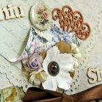 Kopertówka ślubna-motyle i kwiaty - 