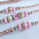 RINGÓWKA Satynowa Ozdobna Smycz dla psa 14 - Smycz 100% hand made