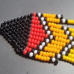 Kolczyki tęczowe wielokolorowe frędzle - Kolczyki tęczowe wielokolorowe frędzle