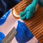 Listonoszka z kominem patchwork no waste unikat handmade figi - 