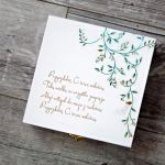 Pudełko na pamiatkę I Komunii Św. - Wzór 1 - Pudełko na pamiątkę pierwszej komunii świętej pamiątka komunijna prezent na komunię personalizowane pudełko