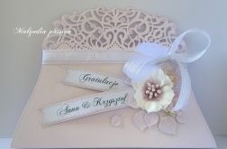 Kartka kopertówka na ślub.