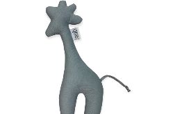 Grzechotka Żyrafa Szare minky (424689)