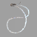 Naszyjnik z kamienia księżycowego premium  - Subtelny naszyjnik z kamieni księżycowych