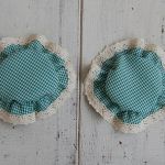 Zielony kapturek - małe kapturki na słoiki  - 