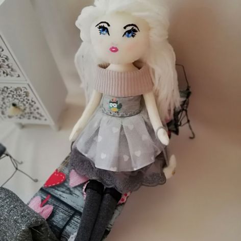 Maileg doll, dla dziewczynki, bawełniana lala