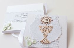 Kartka na Komunię Św.(w pudełku)