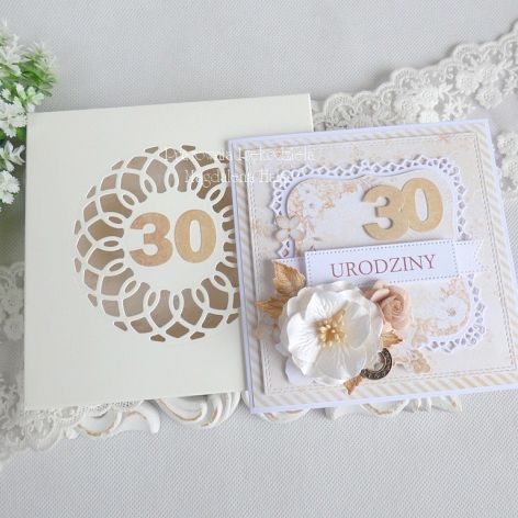 Kartka urodzinowa w pudełku 84