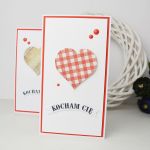 Kartka Walentynkowa z sercem - kartka 2
