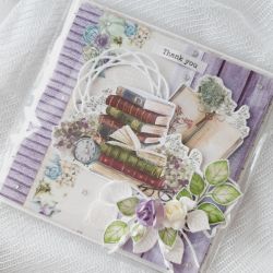 Kartka Scrapbooking Thank You Kartka Scrapbooking Thank You