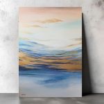 Abstrakcja-obraz akrylowy 100x70 cm.  - 