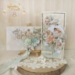 Kartka ślubna kopertówka "Bon Voyage2" GOTOWA - 