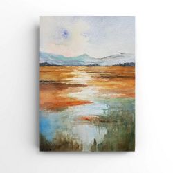 Pejzaż-praca formatu A5