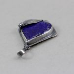 Lapis lazuli i srebro - wisior - 
