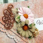 Kopertówka z okazji ślubu- różowe retro - 