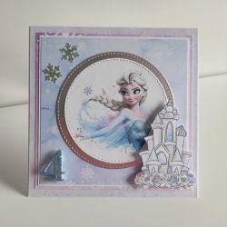 Kartka urodzinowa Kraina lodu Elsa 2