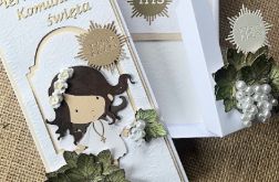 146,Pamiątka Komunii świętej z dziewczynką 1