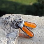 Szklaki jasnopomarańczaki - miedź i szkło